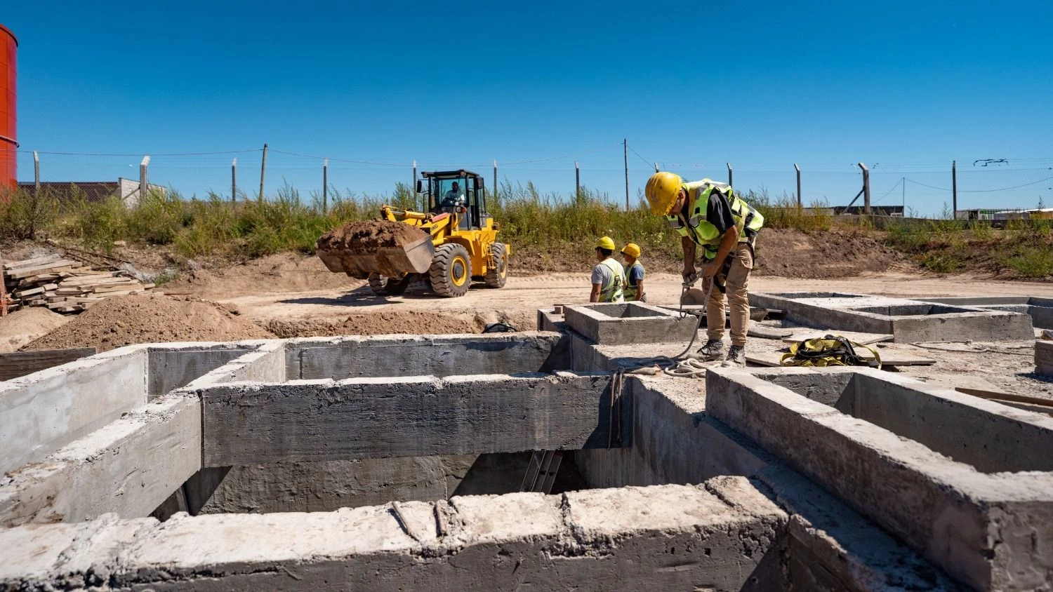 Siguen las obras de ampliación en el Parque Industrial