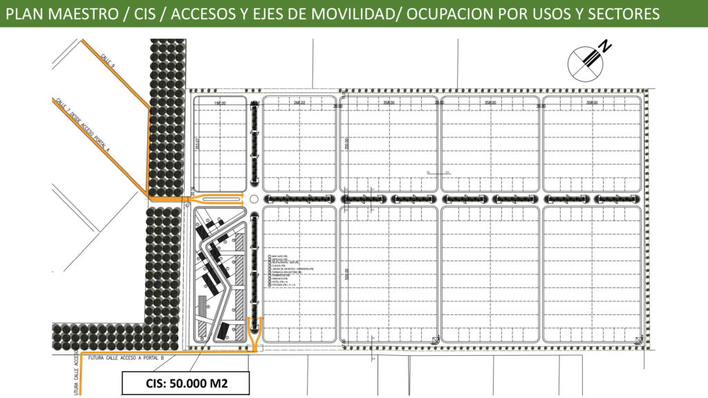 Tres Accesos al Parque Industrial 2 Mar del Plata